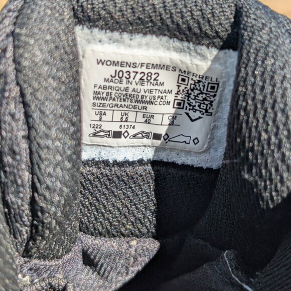 Merrell Women's Siren 4 Mid Gore-Tex Hiking Boots Black and Pink Vibram Sole 9 - Picture 7 of 12